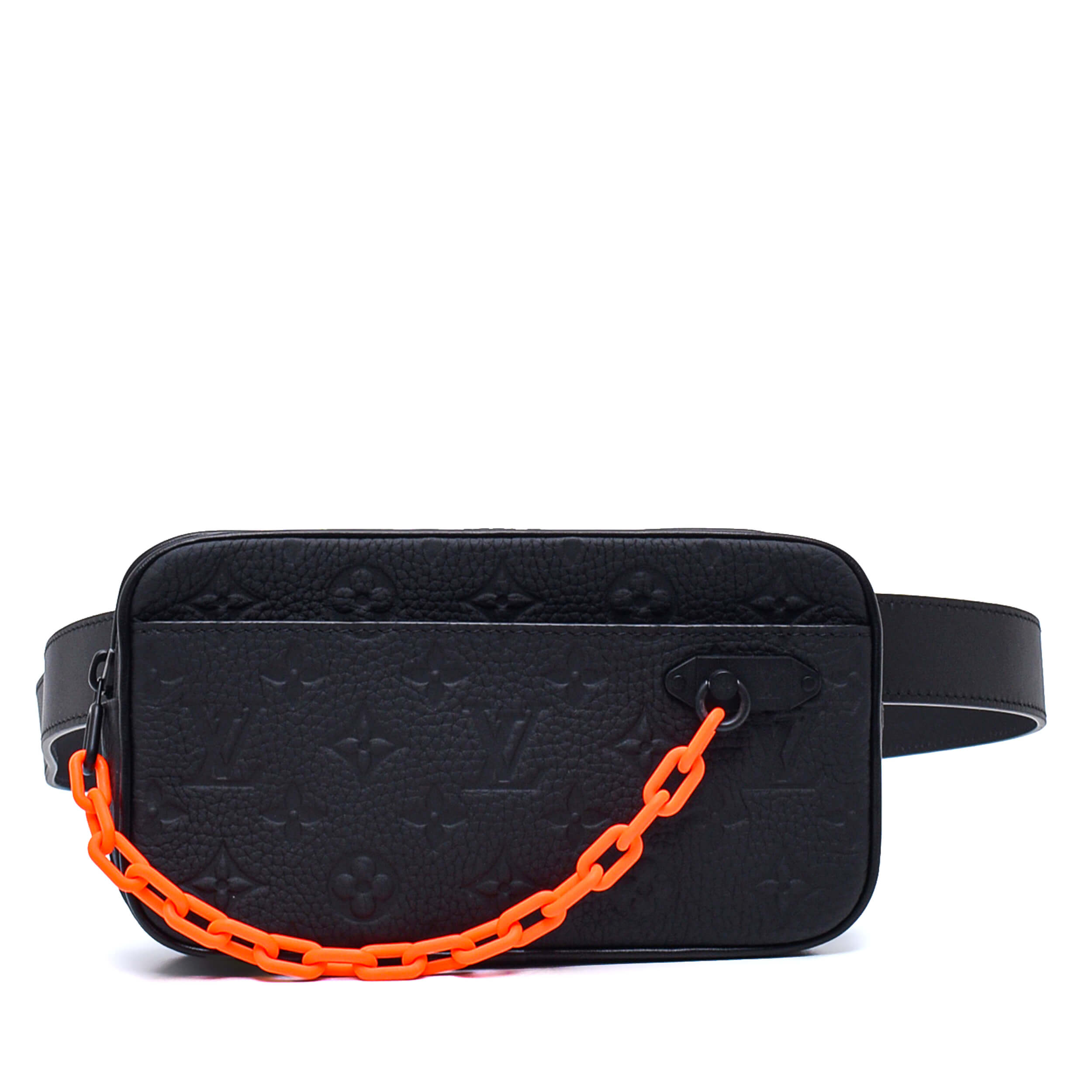 Louis Vuitton - Black Empreinte Monogram Leather Belt Bag